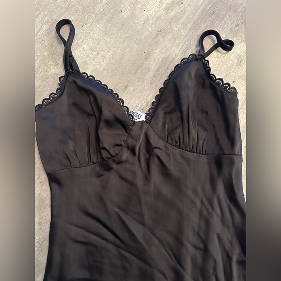 PRINCESS POLLY ROMAN MINI DRESS BLACK SIZE 0 - Picture 5 of 9